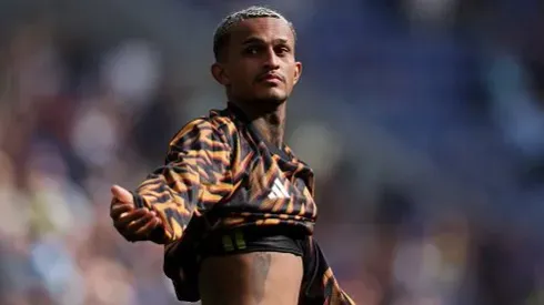 Wesley durante partida amistosa entre Everton e Roma, em Liverpool, na Inglaterra. Foto: Jan Kruger