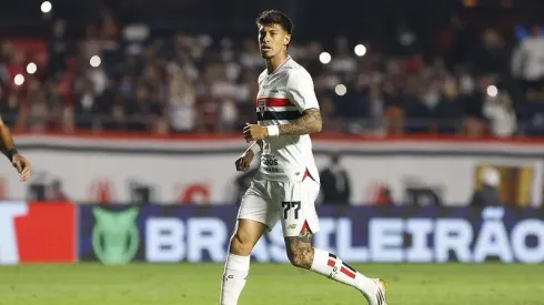 Rigoni em ação pelo São Paulo. Foto: Rubens Chiri/São Paulo FC