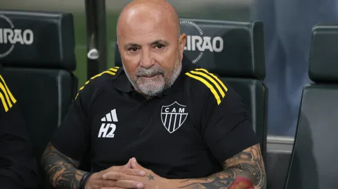 Jorge Sampaoli no comando técnico do Atlético-MG – Foto: Gilson Lobo/AGIF