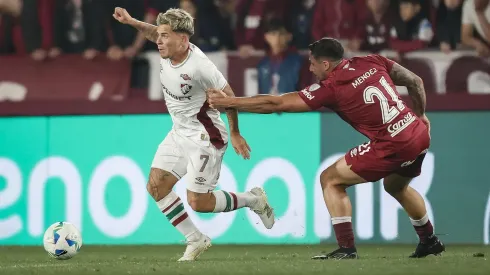 Soteldo na partida contra o Lanús (MARCELO GONÇALVES / FLUMINENSE F.C.)