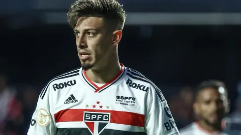 SP – Sao Paulo – 15/05/2022 – BRASILEIRO A 2022, SAO PAULO X CUIABA – Rigoni jogador do Sao Paulo durante partida contra o Cuiaba no estadio Morumbi pelo campeonato Brasileiro A 2022. Foto: Marcello Zambrana/AGIF