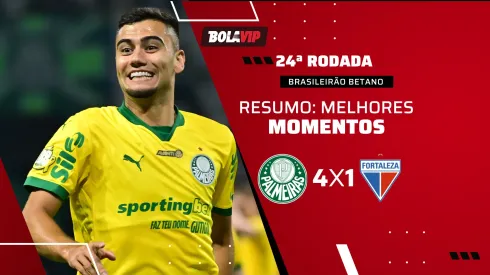 Com show de Andreas Pereira, Palmeiras goleia o Fortaleza pelo Brasileirão Betano