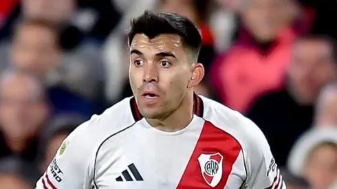 Acuña, lateral-esquerdo do River Plate – Foto: Marcelo Endelli/Getty Images