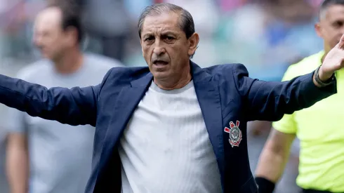 Ramón Díaz foi campeão do Paulistão de 2025 – (Foto: Rodrigo Coca/Ag. Corinthians)