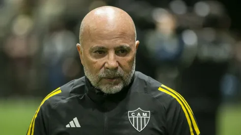 Sampaoli exaltou vitória do Atlético-MG no Brasileirão. Foto: Fernando Moreno/AGIF