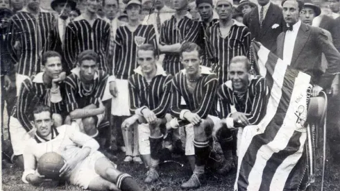Equipe campeã mineira de 1927 teve como integrantes o famoso Trio Maldito (Foto: Divulgação/Atlético-MG)
