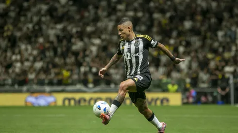 Arana jogador do Atletico-MG durante partida contra o Bolivar no estadio Arena MRV pelo campeonato Copa Sul-americana 2025. Foto: Fernando Moreno/AGIF