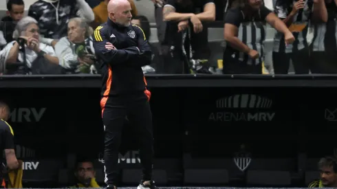 Jorge Sampaoli tecnico do Atletico-MG durante partida contra o Mirassol no estadio Arena MRV pelo campeonato Brasileiro A 2025. Foto: Gilson Lobo/AGIF