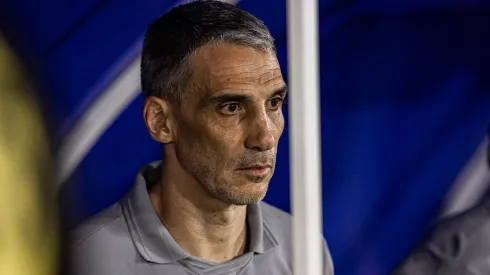 Vojvoda comandando o Santos contra o Bragantino (Raul Baretta/ Santos FC)