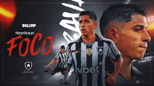 Savarino é um dos principais jogadores do Botafogo – Fotos: Thiago Ribeiro/AGIF.