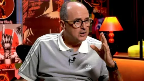 Carlos Eugênio Simon, em entrevista para podcast (Reprodução/YouTube)
