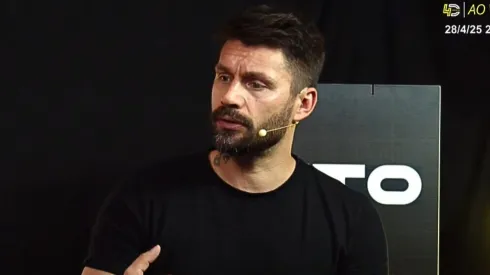 Rafael Sóbis, participando do programa 4D Esportes