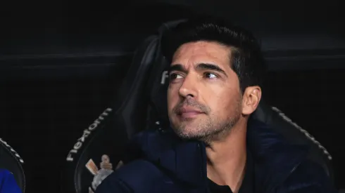 SP – SAO PAULO – 31/08/2025 – BRASILEIRO A 2025, CORINTHIANS X PALMEIRAS – Abel Ferreira tecnico do Palmeiras durante partida contra o Corinthians no estadio Arena Corinthians pelo campeonato Brasileiro A 2025. Foto: Ettore Chiereguini/AGIF