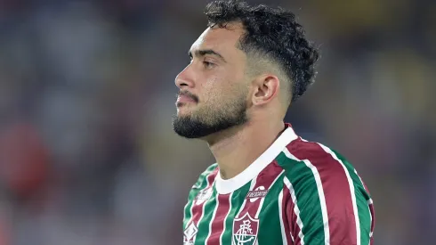 Freytes, jogador do Fluminense, durante partida contra o Atletico-MG no estadio Maracana pelo campeonato Brasileiro A 2025. Foto: Thiago Ribeiro/AGIF