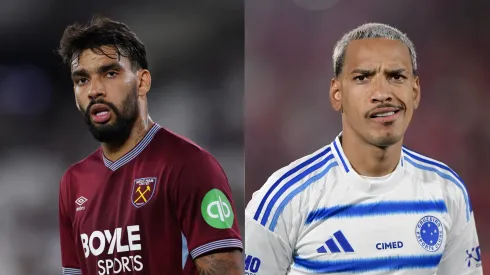 Paquetá e Matheus Pereira atuando por seus clubes