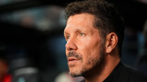 Diego Simeone, treinador do Atlético de Madrid – Foto: Jose Manuel Alvarez Rey/Getty Images