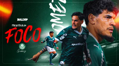 Gustavo Gómez é o jogador mais vitorioso da história do Palmeiras. Fotos: Marcello Zambrana/AGIF e Ettore Chiereguini/AGIF