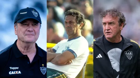 Maiores técnico do Atlético. Foto: Allsport UK/ Getty Images; Thiago Ribeiro/Alessandra Torres/AGIF