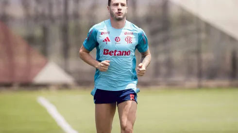 Saul no Flamengo – Foto: Adriano Fontes/Flamengo