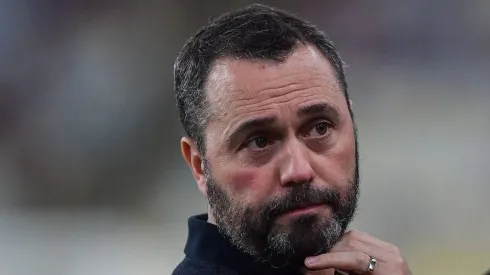 RJ – RIO DE JANEIRO – 03/05/2025 – BRASILEIRO A 2025, FLUMINENSE X SPORT -Mario Bittencourt presidente do Fluminense durante partida contra o Sport no estadio Maracana pelo campeonato Brasileiro A 2025.