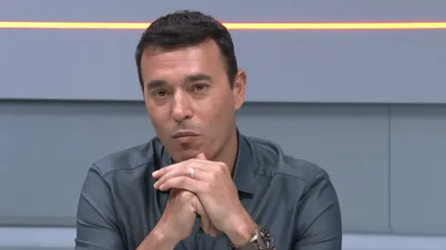 André Rizek é jornalista do SporTV. Foto: Reprodução/SporTV
