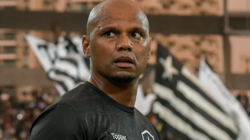 Jefferson abriu o jogo para falar sobre o Botafogo – Foto: Thiago Ribeiro/AGIF
