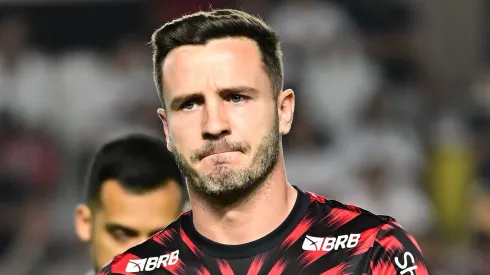 Saúl, meio-campista do Flamengo 
