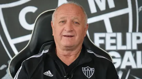 Felipão, ex-técnico do Atlético. Foto: Pedro Souza / Atlético