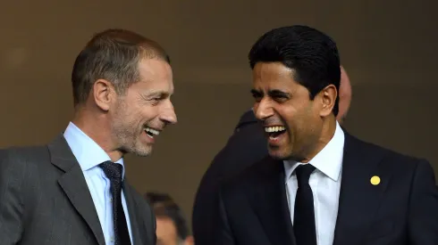 Nasser Al-Khelaifi, presidente do PSG –
(Foto: David Ramos/Getty Images)