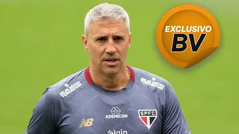 SP – SAO PAULO – 14/11/2025 – TREINO DO SAO PAULO – Hernan Crespo tecnico do Sao Paulo durante treino no estadio CT Barra Funda. Foto: Marcello Zambrana/AGIF