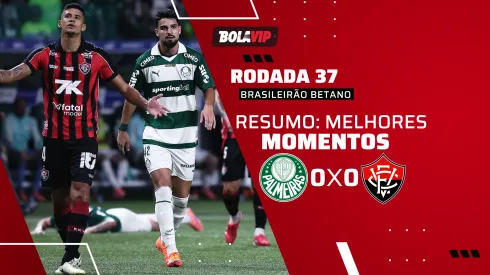 Palmeiras 0 x 0 Vitória. Foto: Ettore Chiereguini/AGIF
