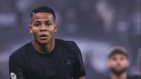 SP – SAO PAULO – 16/07/2024 – BRASILEIRO A 2024, CORINTHIANS X CRICIUMA – Wesley jogador do Corinthians durante partida contra o Criciuma no estadio Arena Corinthians pelo campeonato Brasileiro A 2024. Foto: Marcello Zambrana/AGIF
