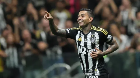 Dudu mira primeiro título pelo Galo. Foto: Gilson Lobo/AGIF
