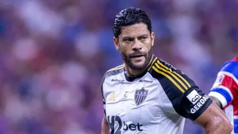 Hulk na derrota do Atlético-MG para o Fortaleza pelo Brasileiro