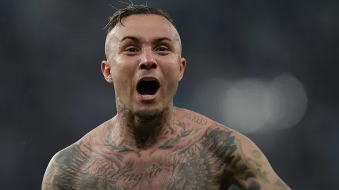 Atacante tem o futuro incerto – Foto: Thiago Ribeiro/AGIF.