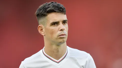 Oscar durante partida válida pelo Campeonato Brasileiro pelo São Paulo