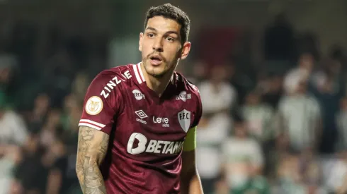 PR – CURITIBA – 24/07/2023 – BRASILEIRO A 2023, CORITIBA X FLUMINENSE – Nino jogador do Fluminense durante partida contra o Coritiba no estadio Couto Pereira pelo campeonato Brasileiro A 2023. Foto: Robson Mafra/AGIF