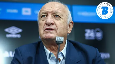 Felipão concedeu entrevista exclusiva ao Bolavip Brasil. Foto: Lucas Uebel/Grêmio