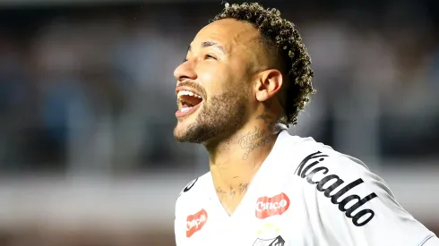 Torcida do Santos confia em Neymar para vencer o Cruzeiro – Foto: Mauricio De Souza/AGIF