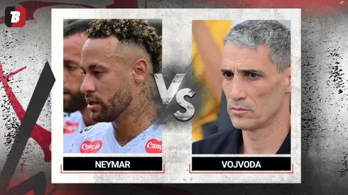 Neymar y Vojvoda, héroes del Santos