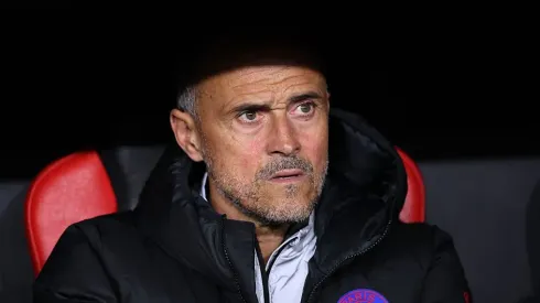 Luis Enrique no PSG. Foto: Alex Grimm/Getty Images