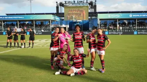 Flamengo se despede de torneio de Fut7 nos EUA – Foto: World Sevens Football/Divulgação