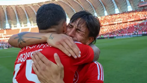 Alexsandro Bernabei, lateral-esquerdo do Inter em partida pelo campeonato brasileiro (Foto: Ricardo Duarte / Internacional)