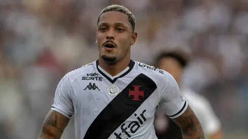 David jogador do Vasco durante partida contra o Corinthians no estadio Sao Januario pelo campeonato Brasileiro A 2025. Foto: Thiago Ribeiro/AGIF
