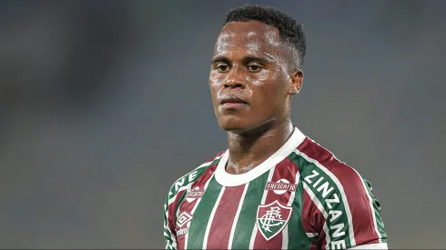 RJ – RIO DE JANEIRO – 17/07/2025 – BRASILEIRO A 2025, FLUMINENSE X CRUZEIRO – Arias jogador do Fluminense durante partida contra o Cruzeiro no estadio Maracana pelo campeonato Brasileiro A 2025. Foto: Thiago Ribeiro/AGIF
