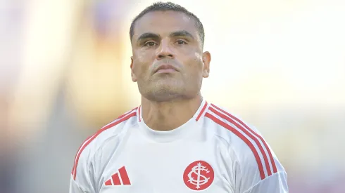 Mercado jogador do Internacional durante partida contra o Fluminense no estadio Maracana pelo campeonato Brasileiro A 2025. Foto: Thiago Ribeiro/AGIF
