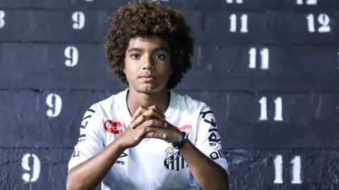 Kauan Basile, joia do Santos de 13 anos
