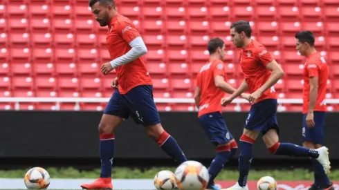 Chivas entrenó en el Estadio Akron