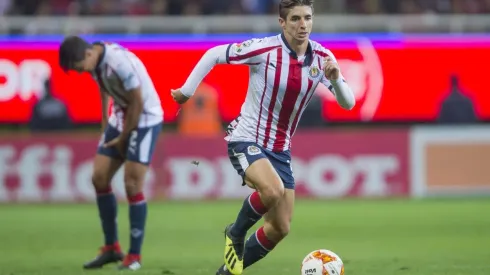 Isaac Brizuela había adelantado en el marcador a las Chivas de Guadalajara durante el primer tiempo
