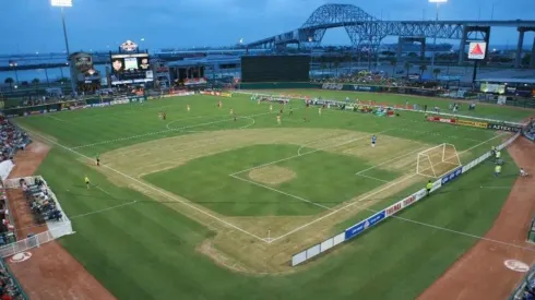 En este escenario se jugará el sábado el partido amistoso
